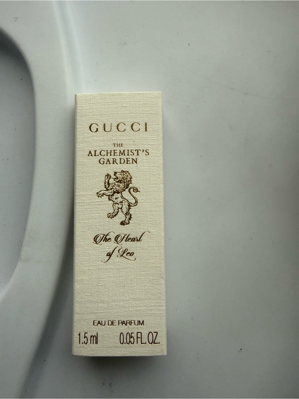Gucci The Alchemist Eau garden the heart of Leo